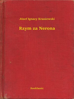 cover image of Rzym za Nerona